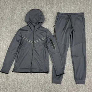 plain tech fleece tracksuit