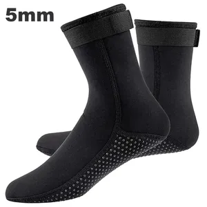 Chaussettes De Plongée/chasse 7mm En Néoprène - Homme/Femme, Antidérapantes, Tailles M à XXL