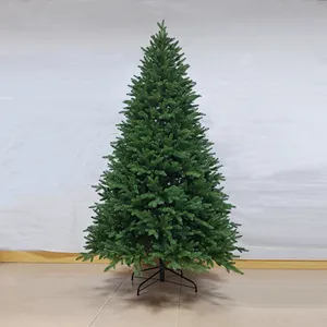 Set Decorazioni Natale In Miniatura - 10 Alberi Innevati E 7 Figure Animali