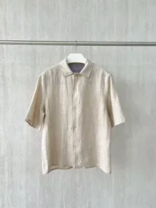 T-Shirt A Maniche Corte Da Uomo T-Shirt Slim Fit Casual Tinta Unita Con