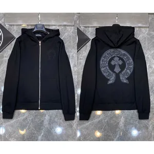 Pull à Capuche Chrome Hearts Fer à Cheval - Noir, Taille L, Exclusif Paris - Parfait état