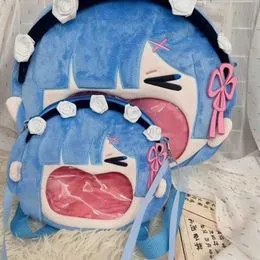 Costume Cosplay Re:Zero Rem Et Ram – Kimono Peignoir Style Japonais | Pour Halloween, Fêtes, Convention | Tissu Polyester Léger