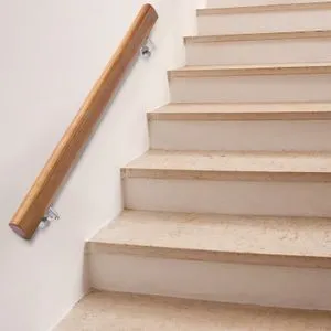 Pasamanos De Tubo Redondo Para Escaleras Interiores, Kit De Rieles De Barandilla De Escalera De Montaje