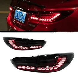 Feux Arrière LED Fumés Pour Mazda 6 2003-2008 - Kit Gauche/droite, Animation Au Démarrage