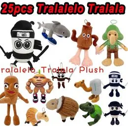 Tralalelo Tralala Plush Italian Brainrot Al Tralalero Tralala Plush Doll Anime Stuffed Soft Pillow Custom Toys - 26