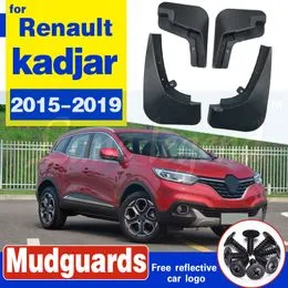 Auto Schmutzfänger für Renault Kadjar 2016-2019,Kotflügel Vorne und Hinten  Spritzschutz Kit Zubehör (4 Stück)