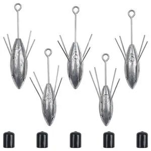 29 Plombs De Pêche Glissants - Poids Balle Pour Vers - Pêche Mer Et Rivière
