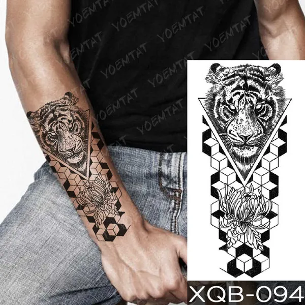 Tip 93 about geometric tiger tattoos unmissable  indaotaonec