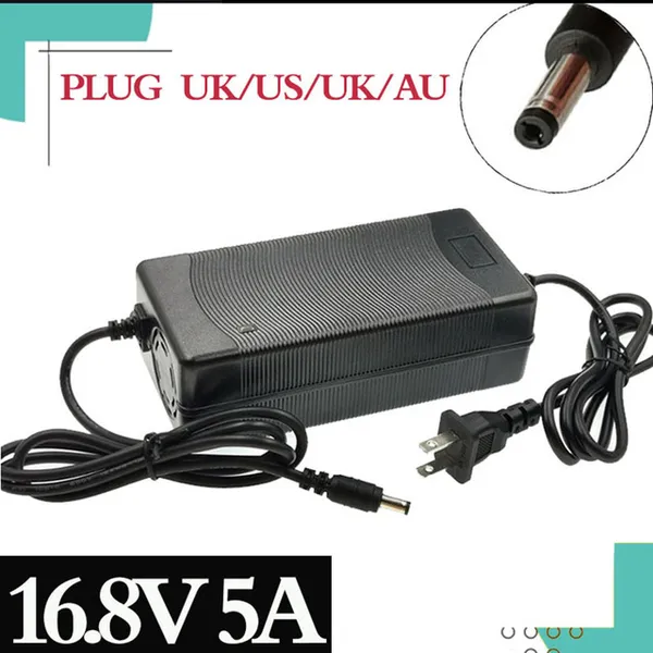 Chargeur rapide 67.2V-5A pour batterie 60 V (connecteur GX16-3)-gros  connecteur