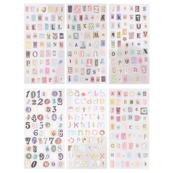 Wholesale Cheap Stickers Stickers Graffiti Style English Letters