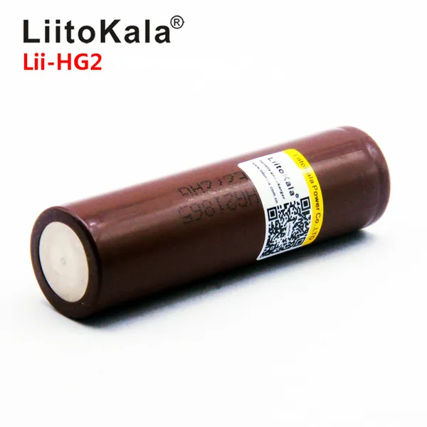 Consumer Electronics 2020 Nova LIITOKALA HG2 18650 Bateria 3000mAh Baterias Recarregáveis ​​Alimentação Alta Descarga, 30A Grande Corrente