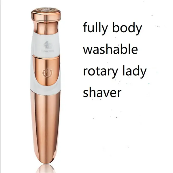 portable electric washable lady shaver battery bikini body hair removal depilator smooth skin shave cut razor women hair epilator shaver