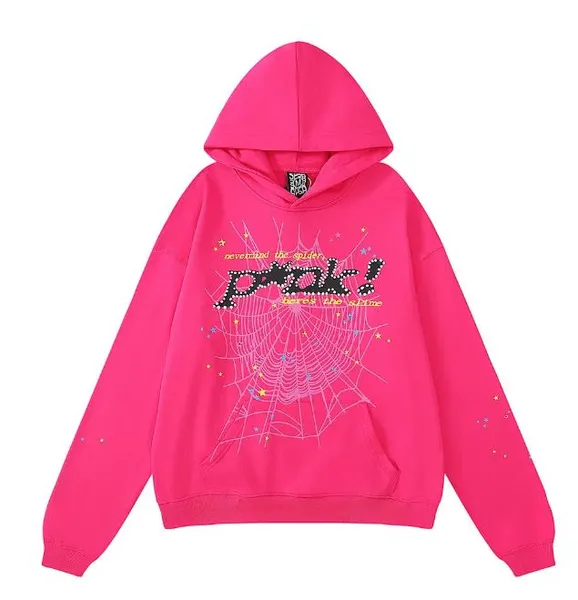 DHgate.com:Pink Spider Hoodie: Unique Web Jacket Sweatshirt for 