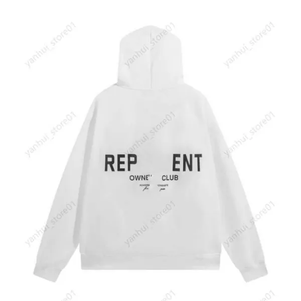 2023 Neue Hoodies Sweatshirts Designer Brief Männer Nische Reprreesent Mode Marke Wild Casual American Loose Paar Pullover Mantel Kleidung Herren Damen Hoodie N2