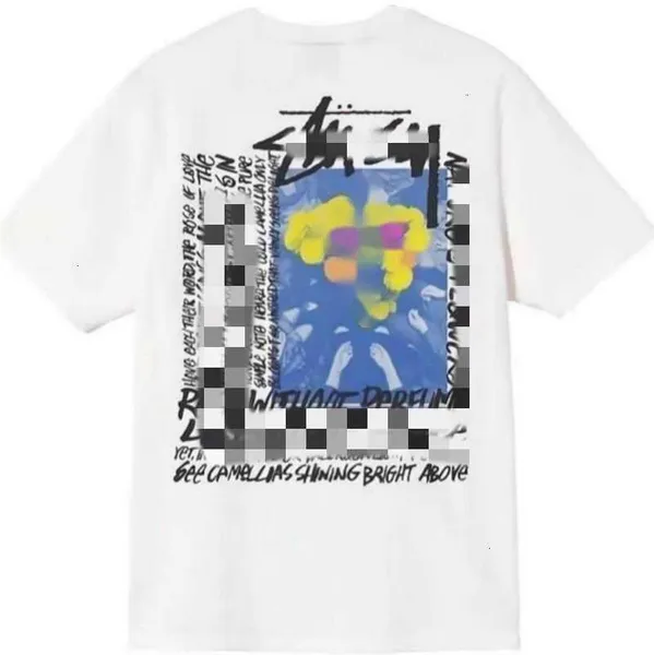 デザイナーラグジュアリーファッションブランドクラシックメンズアンドレディースTシャツダイスパターン印刷アルファベットサマーハイストリートトレンド