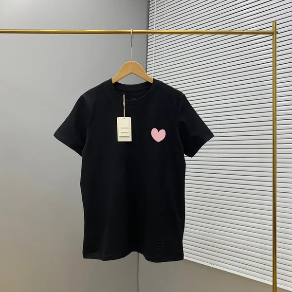 T-shirt marca italiana T-shirt masculina Love print Moda casual casal de qualidade durável Designer de treinador