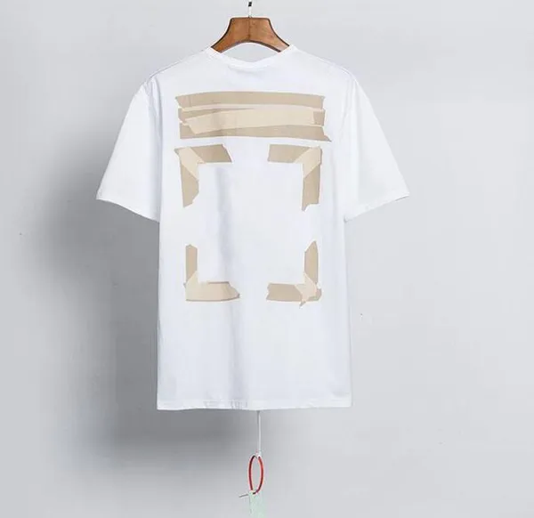 Summer Luxurys Mens and Womens T Shirt Designer Offs Clothing Loose Tees Tops Man Casual Street Graffiti Shirt Sweatshirt Short Sleeve Tshirts Offes White CAKT