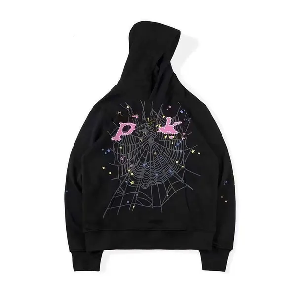 2023 Red Sp5der 555 Hoodie Men Women High Quality Angel