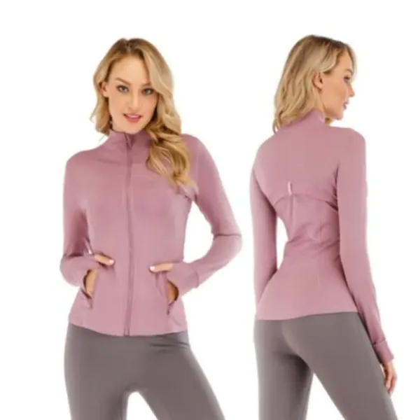 Leggings de tren de Yoga para mujer, chaqueta deportiva de cintura alta de secado rápido, chaqueta deportiva de manga larga con media cremallera, abrigo deportivo, ropa de gimnasio, Tops 002