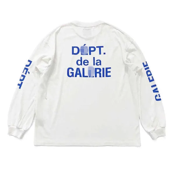 Galleries Dept Designer T-Shirt Pullover Lamar Letter Flame Print