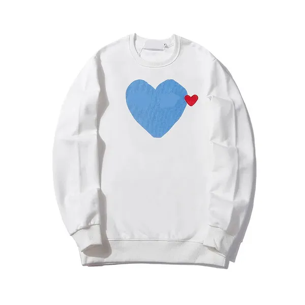 Play Designer Men's Hoodies Fashion Heart Badge Sweatshirt Trend Cotton Top Clothes Tag Complete 11 31