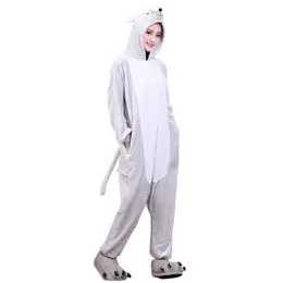 Pijama de animales de Tigre y Lobo para mujer, mono de unicornio, Kigurumi,  conejo, Panda, Cosplay