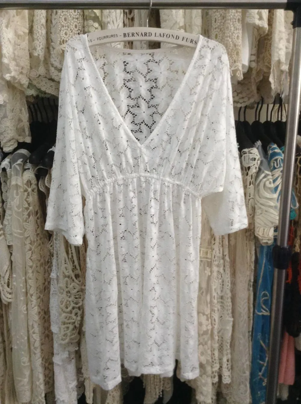 beach cover up dresses wholesale Wholesale Designer Swimwear Cover Up Kimonos For Women In Multi-Color Prints In Imported Polyester main image 1