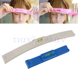 Wholesale-New 2pcs Magical Hair Tools Cut Kit Bangs Hair Clip Trimmer Clipper Hand Cut Bangs