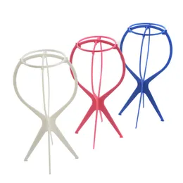 Wholesale-Top Quality Head Hat Cap Holder Wigs Stand Display Tool Hair Accessories Portable Folding Wig Stands Hair Accessory