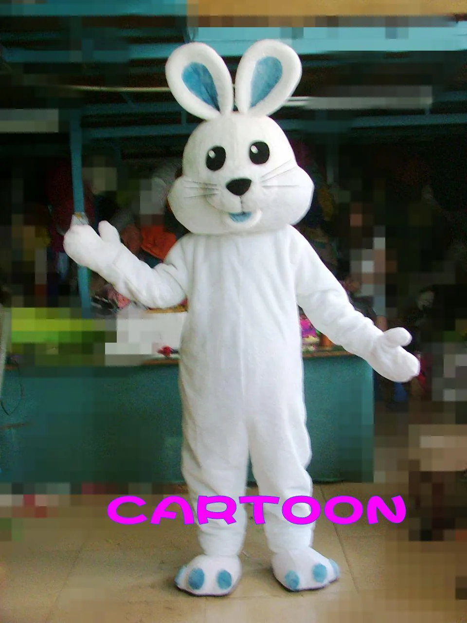 Kostum Rabbit Rabbits,White Rabbit Mascot Costume Fancy Dress!... From Cartoon, $192. ...