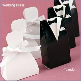 Горячая невеста жених конфеты коробка свадьба пользу конфеты подарочные коробки платье смокинг 100 шт.