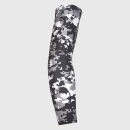 2pcs cycling arm sleeve Moisture Wicking Compression Sports Digital Camo Arm Sleeve Baseball Flame skull 138 colors 7 sizes