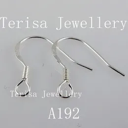 Frete grátis 925 sterling silver earring earring largura: 5mm de comprimento 15mm 100 pares / lote A192