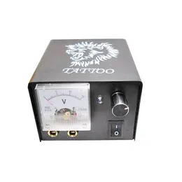 LCD Digital Tattoo Power Supply Clip Cord +Foot Pedal