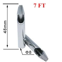 タトゥーニードルチップ7ft 20pcsステンレス鋼ノズルのヒント