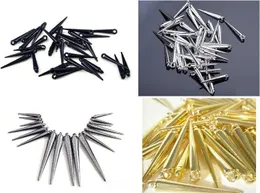 Free Shipping Mix 200pcs CCP Basketball Wives Earrings Spikes Beads