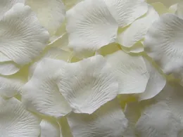 2000 Stück Elfenbein Seide Rosenblatt Blütenblätter Hochzeit bevorzugt Party Dekoration