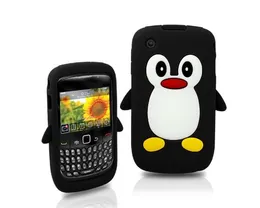 Для Blackberry 8520 9300 силикона Пингвин крышка случая новой милой Пингвин серии