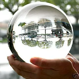 Esfera de bola de cristal de vidro redondo 80mm-150mm muito claro