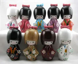 Bambole Lotto 25pc orientale giapponese Kokeshi in legno