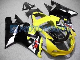 طقم الصفراء الأسود الأسود لـ Suzuki GSXR1000 2000 2001 2002 K2 GSXR 1000 00 01 02