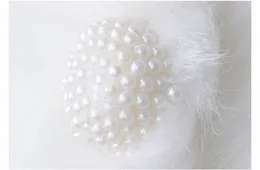 W magazynie białego sztucznego futra ślubnego ślubnego zimowego okładu szalika szalika zimna pogoda płaszcz 2593