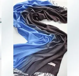 Pashmina Feeling Silk Shawl Wraps Scarf Womens Neck Scarves 2-Tone 30 Färger 30st / Lot # A1002