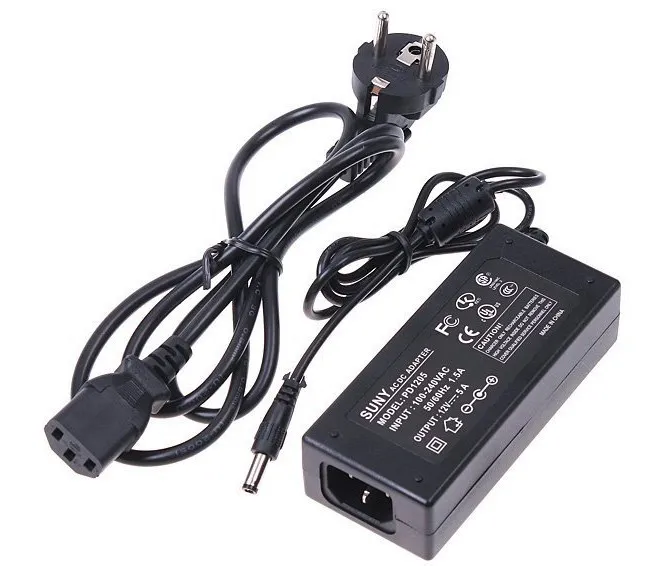 60W 12V 5A Power Supply Adapter With 1.2m Cable For LED Light