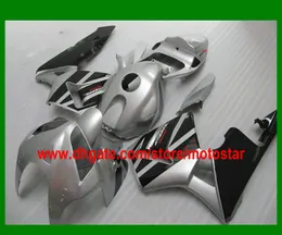 Silber-schwarzes ABS-Spritzguss-Komplettset für CBR600RR F5 2005 2006 CBR 600 RR 05 06