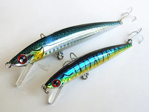 Fishing Tackle Minnow Bait Fishing Lure Casting Lure Sea Lure Hard Bait  Plastic Lip China Hook Floating Two Size From Sunpulse, $23.52