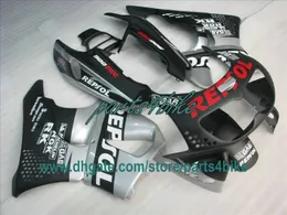 Flache schwarze Repsol-Verkleidung für 1995 1996 1997 HONDA CBR900RR 893 95 96 97 CBR893RR CBR 900RR-Karosserie