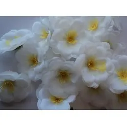 300p 5.5cmのシルク人工シミュレーションの花白桃の花のための白桃の花の花束のキスボール