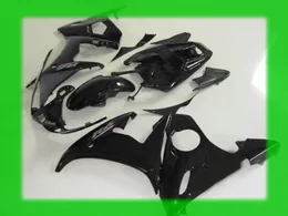 Nero lucido per kit carenatura YAMAHA 2003 2004 YZF-R6 YZFR6 03 04 Carene carrozzeria YZF R6 YZF600