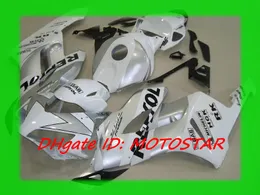 branco / prata REPSOL injeção moldado kit de carenagem para CBR1000RR 2004 2005 CBR 1000RR CBR 1000 04 05 corridas de corridas de estrada